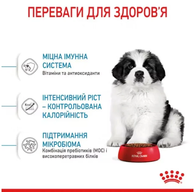 Сухий корм Royal Canin Giant Puppy для цуценят гігантських порід до 8 місяців, 1 кг