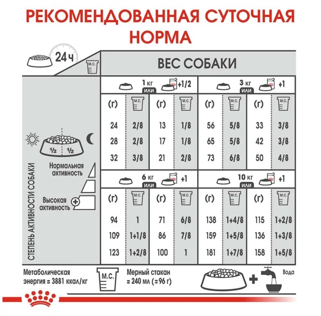 Сухой корм Royal Canin Mini Coat Care для собак мелких пород с тусклой и сухой шерстью, 3 кг