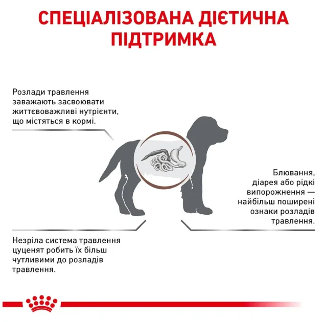 Сухий корм Royal Canin GastroIntestinal Puppy при розладах травлення у собак малих порід, 1 кг