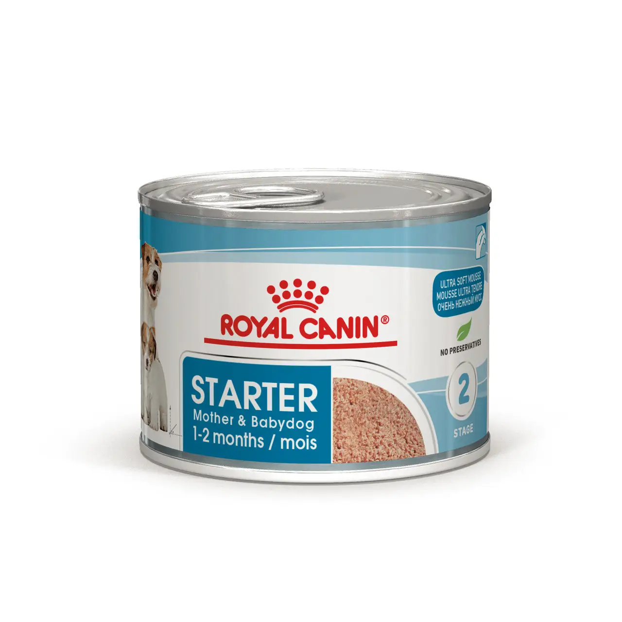 Влажный корм Royal Canin Starter Mousse для беременных собак и щенков, 195 г